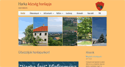 Desktop Screenshot of harka.hu
